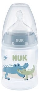 NUK: First Choice Plus Baby Bottle - 150ml (Blue)