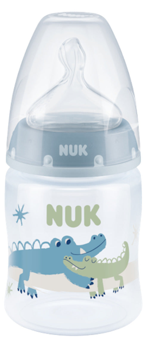 NUK: First Choice Plus Baby Bottle - 150ml (Blue)
