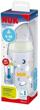 NUK: First Choice Plus Night PP Bottle - 300ml