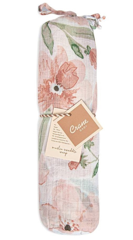 Crane Baby Single Swaddle - Parker Floral