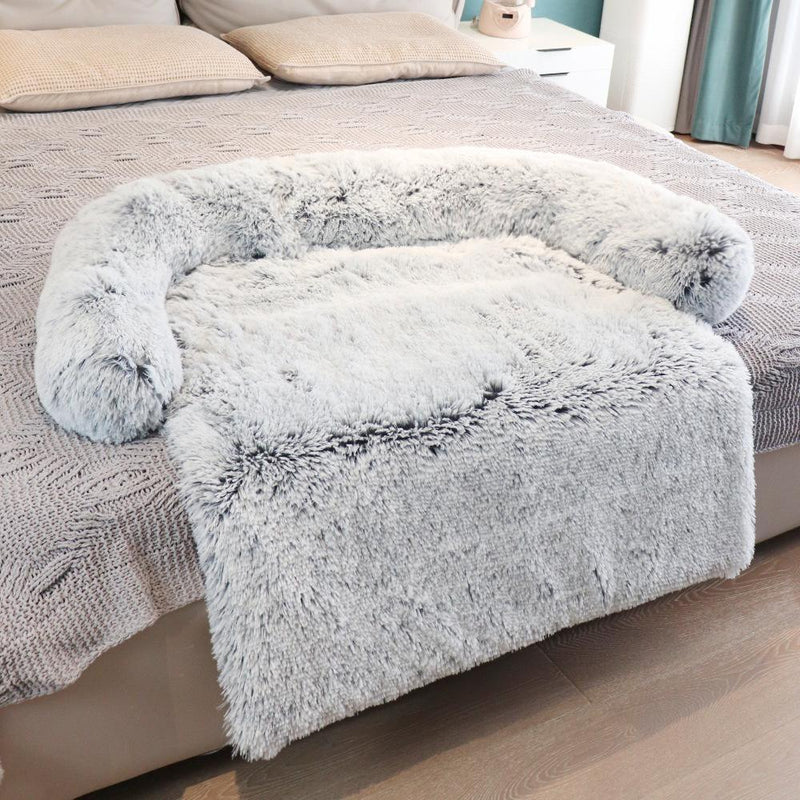 Zoomies Dreamy Couch Pet Bed XXL-Light Grey