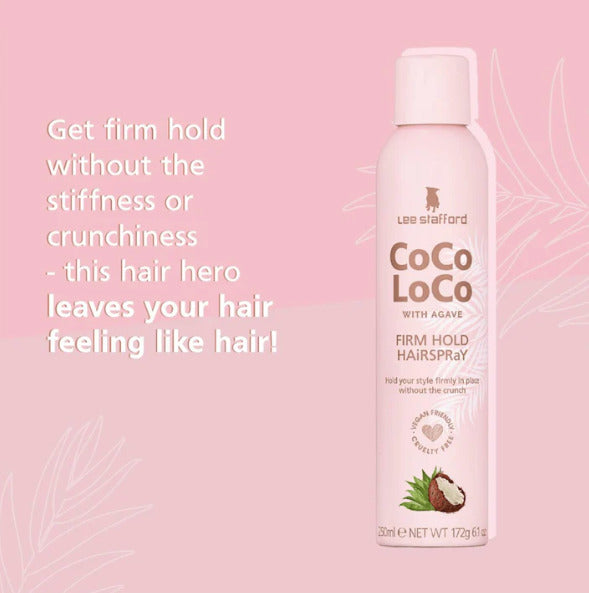 Lee Stafford: Coco Loco with Agave Firm Hold Hair Spray (250ml)