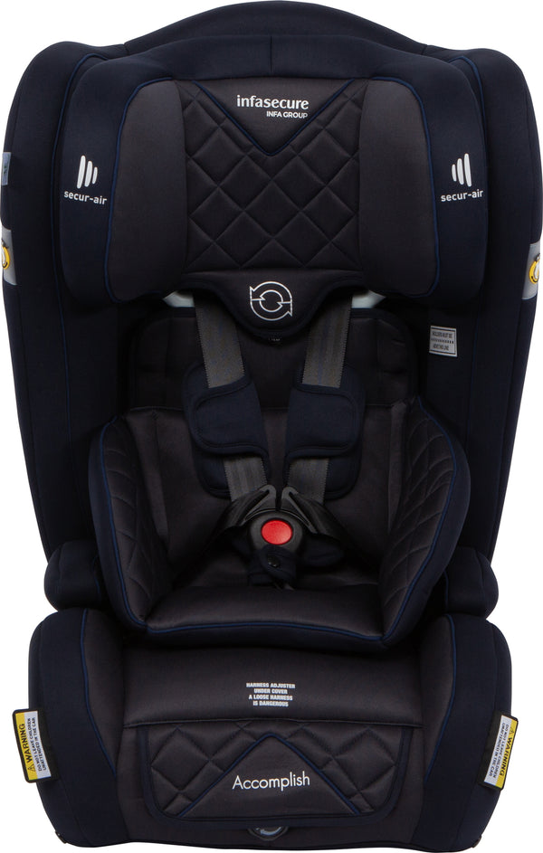 Infasecure: Accomplish MORE Forward Facing Car Seat (Midnight Blue) ((6 M-8 Years))