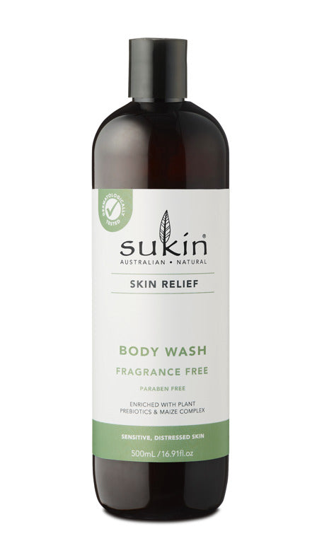 Sukin: Skin Relief Body Wash (500ml)
