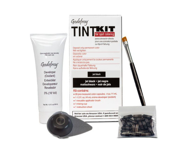Godefroy: Eyebrow Tint Kit - Jet Black