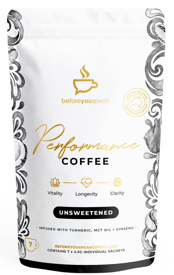Before You Speak High Performance Coffee - Unsweetened (7 Serves)