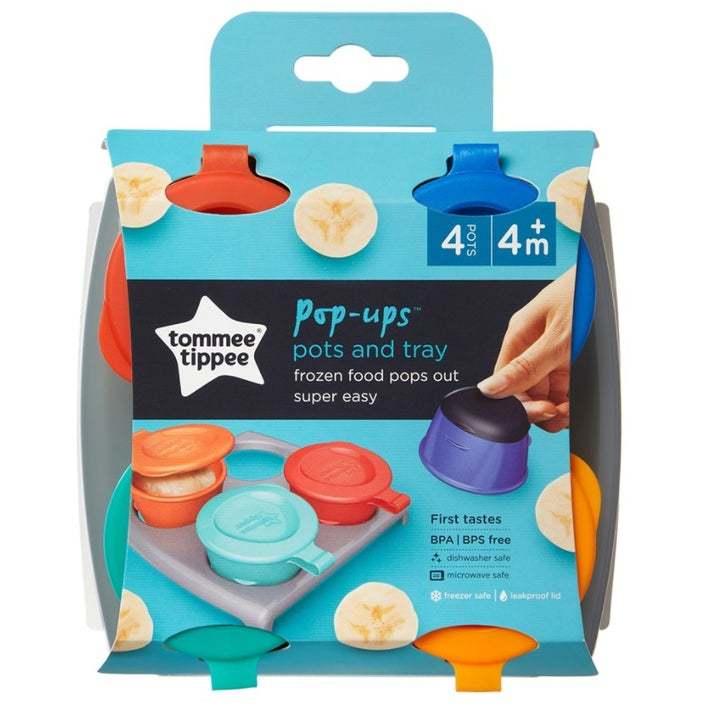 Tommee Tippee: Pop Up Freezer Pots and Tray