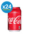 Coca-Cola Soft Drink Cans - 330ml (24 Pack)
