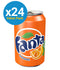 Fanta Soft Drink Cans - 330ml (24 Pack)