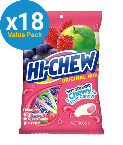 Hi-Chew Regular Mix 100g - 18pk