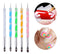 Kiepe Professional: Double Sided Nail Art Dotting Pen Brushes (Set of 5)
