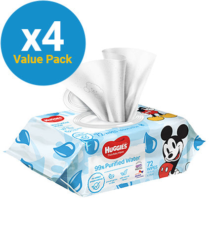 Huggies Baby Wipes Value Pack - 99% Purified Water (288) (288 Wipes)