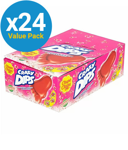 Chupa Chups Crazy Dips - 15g (24 Pack)