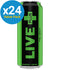 Live Plus Energy Drink - Tart Apple - 500ml (24 Pack)