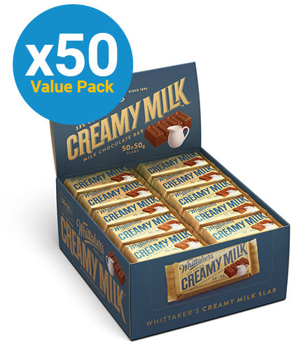 Whittaker's Creamy Milk Slab 50g