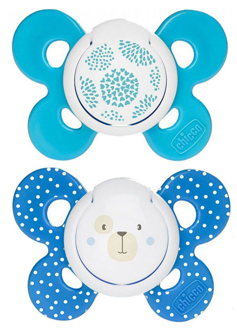Chicco: Physio Comfort Silicone Soother - Blue (6-16 Months)