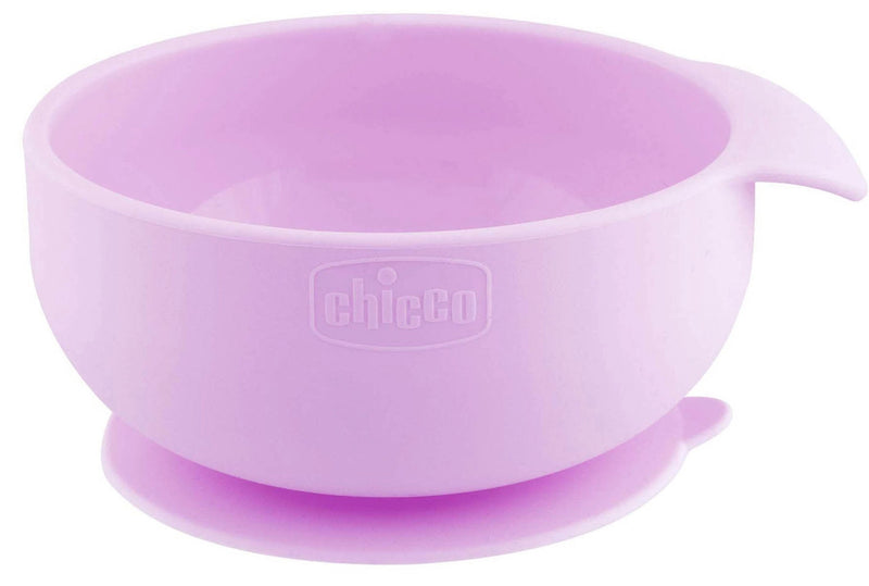 Chicco Silicone Suction Bowl - Pink