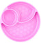 Chicco Silicone Divided Plate - Pink