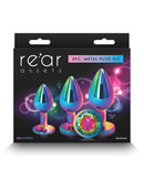 NS Novelties: Rear Assets Trainer Kit Gem Plug (Multicolour Rainbow)