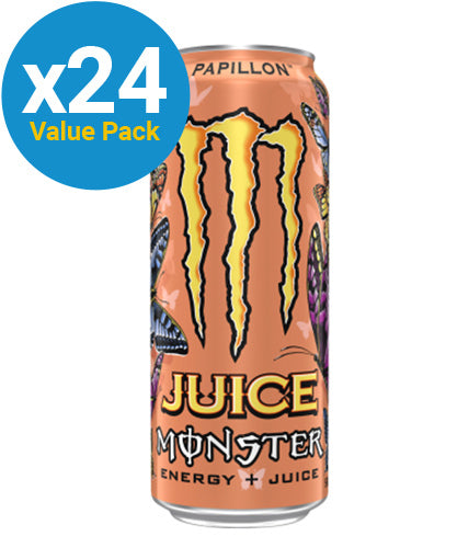 Monster Energy Drink - Juice Papillon -500ml (24 Pack)