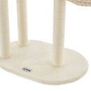 Zoomies Multi Level Wicker Cat House & Scratching Post 153cm