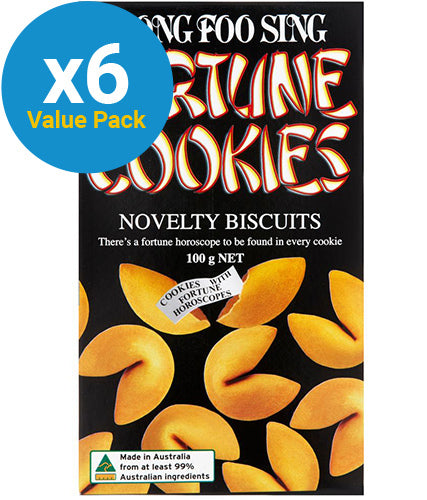 Kongfoo Fortune Cookies - 6 Pack