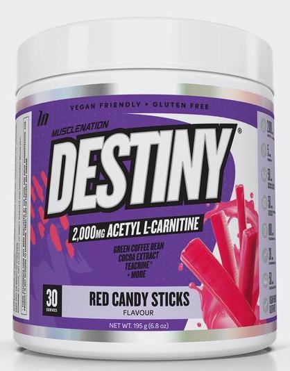 Muscle Nation Destiny - Red Candy Sticks