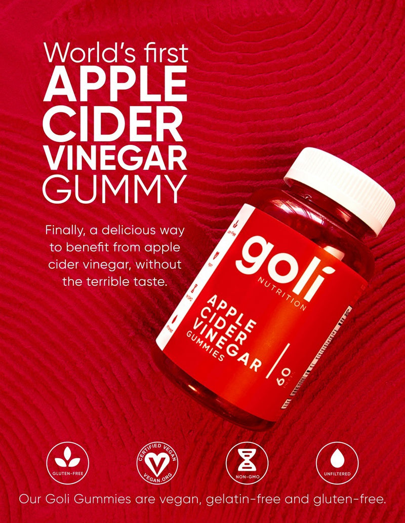 Goli Apple Cider Vinegar Gummies x 60