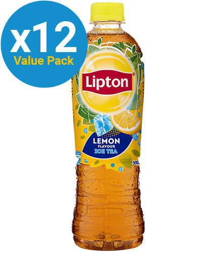 Lipton Ice Tea Lemon 500ml (12 Pack)