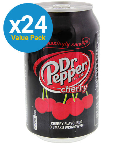 Dr Pepper Cherry - 330ml (24 Pack)