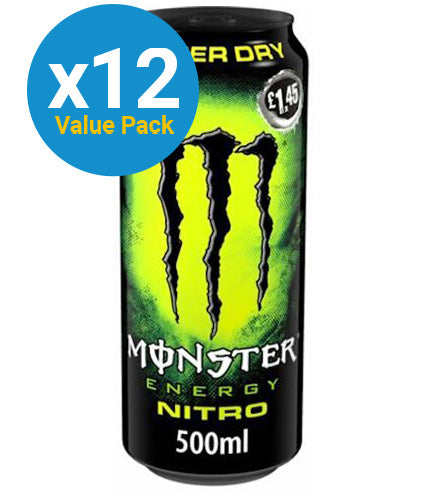 Monster Energy Nitro Super Dry - 500ml (12 Pack)