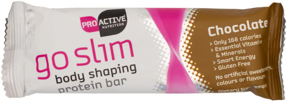 Nothing Naughty: Go Slim Protein Bar (12 x 40g) - Chocolate