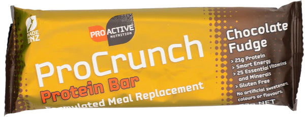 Nothing Naughty: ProCrunch Protein Bar (12 x 72g) - Fudge