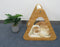Bamboo Triangle Cat Bed and Enclosure