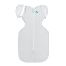 Love to Dream: Swaddle Up Transition Bag Bamboo 1.0 TOG - Grey Dot (Medium) (Suitable for 6-8.5kg)
