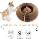 Magic Interactive Organ Cat Scratching Board With Toy Bell Ball
