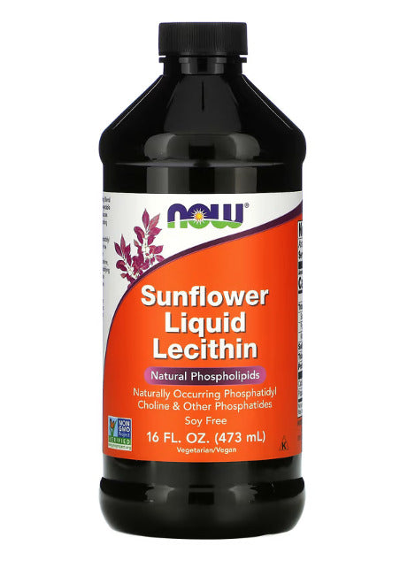 NOW Foods: Sunflower Liquid Lecithin - 473 ml