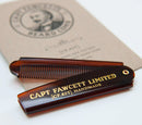 Captain Fawcett's: Folding Pocket Beard Comb