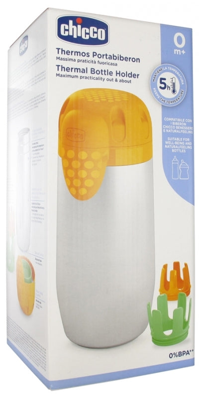 Chicco: Natural Feeling/Well-Being Thermal Bottle Holder - Orange