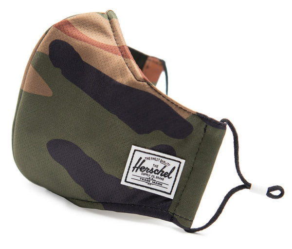 Herschel Supply Co: Classic Fitted Face Mask - Woodland Camo
