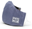 Herschel Supply Co: Classic Fitted Face Mask - Peacock Engineered Stripe