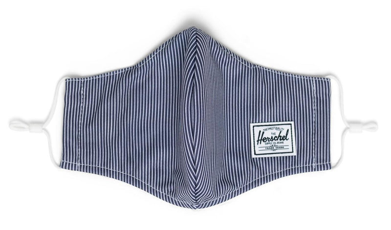 Herschel Supply Co: Classic Fitted Face Mask - Peacock Engineered Stripe