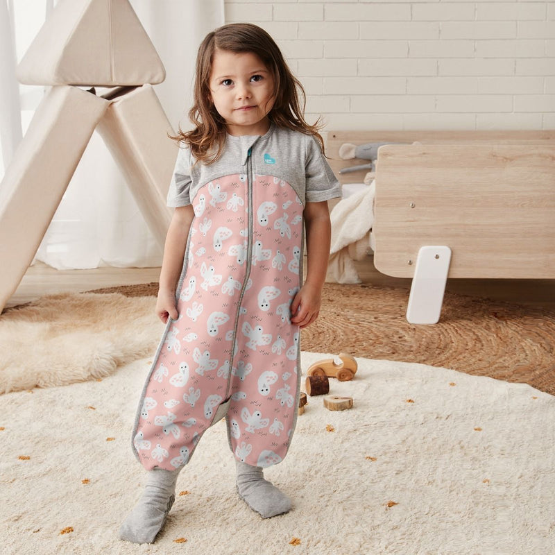 Love to Dream: Sleep Suit Organic 1.0 TOG - Dove Pink (Size 2) (24-36 Months)