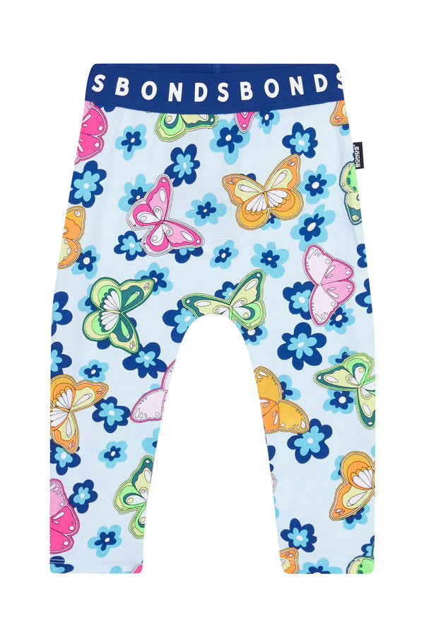 Bonds Stretchies Legging - Butterfly (Size 0000)