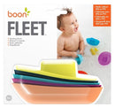 Boon: Fleet Stacking Boats - Navy/Yellow (5 Piece)