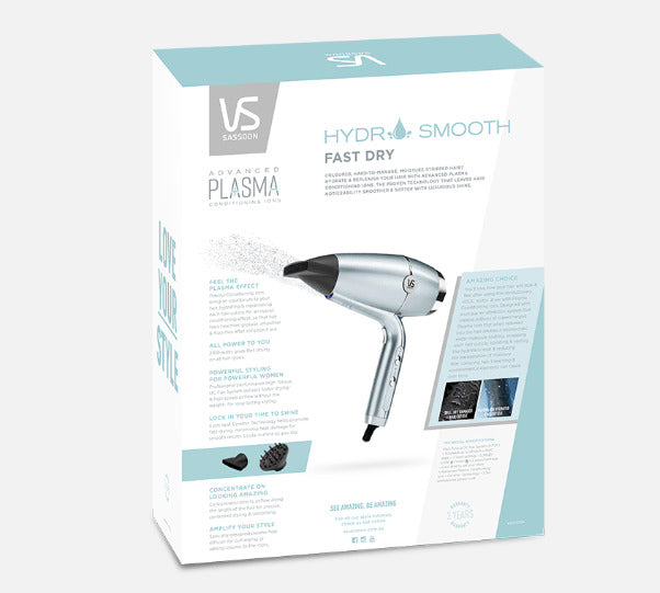 VS Sassoon: Hydro Smooth Fast Dry Hair Dryer