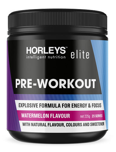 Horleys: Elite Pre-Workout - Watermelon (255g/25 Serves)