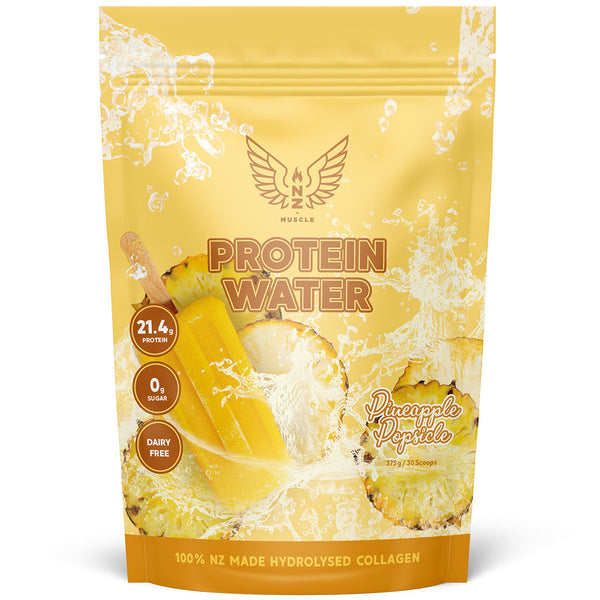 NZ Muscle: Protein Water - Pineapple Popsicle
