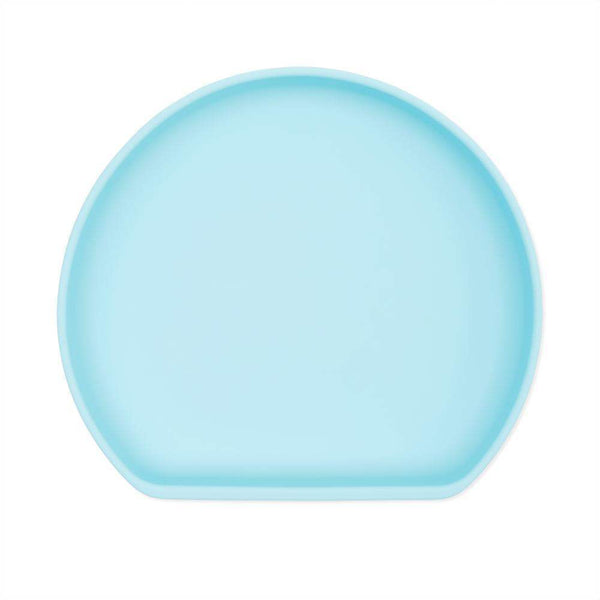 Bumkins: Silicone Grip Plate - Light Blue