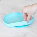 Bumkins: Silicone Grip Plate - Light Blue